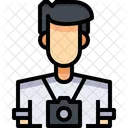 Photographer Cameraman Paparazzi Icon
