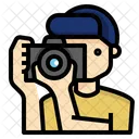 Photographer Occupation Profession Icon