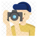Photographer Occupation Profession Icon