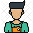 Avatar Photographer Camera Icon