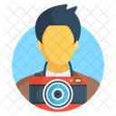 Cameraman Photographer Cinematographer Icon