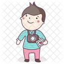 Photographer Cameraman Lensman Icon