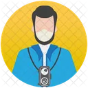 Photographer Cameraman Lensman Icon