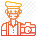 Photographer Camera Man Icon