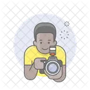 Photographer Guy Man Icon