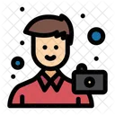 Photographer Camera Man Avatar Icon