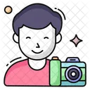 Photographer Professional Person Cameraman Icon