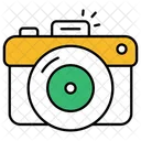 Photographie au flash  Icône