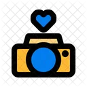 Camera Picture Love Icon