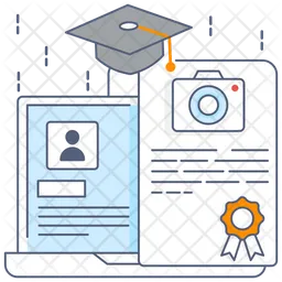 Photography Certificate  Icon