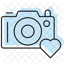 Photography Mom Color Shadow Thinline Icon Icon