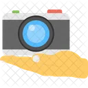 Hand Presenting Camera Icon