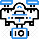 Drone Photography Camera Icon