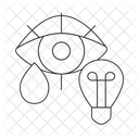Photophobia Abnormal Sensitivity Icon