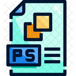 Photoshop File Icon Of Colored Outline Style Available In Svg Png Eps Ai Icon Fonts