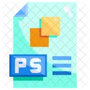 Photoshop File Ps Psd Icon