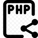 Compartir archivos php  Icono