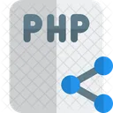 Compartir archivos php  Icono