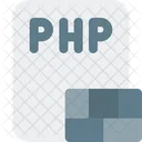 Desenfoque del archivo php  Icono