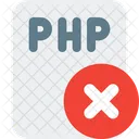 Eliminar archivo php  Icono