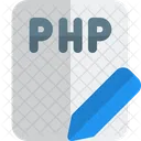 Lápiz de archivo php  Icon