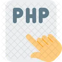 Toque de archivo php  Icono