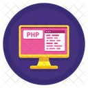 Php Code Html Coding Web Programming Icon