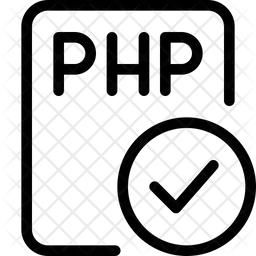 PHP-Dateiprüfung  Symbol