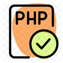 PHP-Dateiprüfung  Symbol