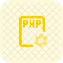 PHP-Dateieinstellung  Symbol