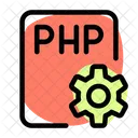 PHP-Dateieinstellung  Symbol