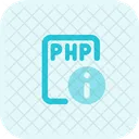 PHP-Dateiinformationen  Symbol