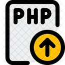 PHP-Datei hochladen  Symbol