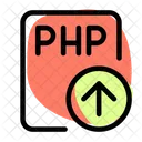 PHP-Datei hochladen  Symbol