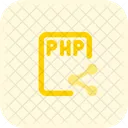 PHP-Dateifreigabe  Symbol