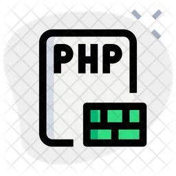 Desfoque de arquivo php  Ícone