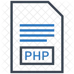 PHP ファイル形式  アイコン