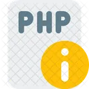 Informações do arquivo php  Ícone