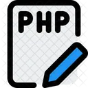 Php File Pencil Icon