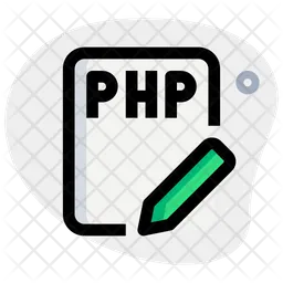 Php File Pencil  Icon