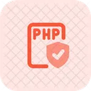Escudo de archivos php  Icono