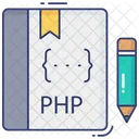PHP 책 PHP 스크립팅 책 프로그래밍 책 아이콘