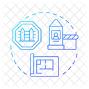 Physical barriers  Icon