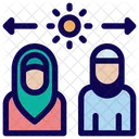 Physical distance  Icon