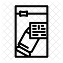 Physical Evidence Crime Icon
