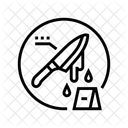Physical Evidence Crime Icon