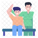 Physical Therapist Massage Therapist Physiotherapist Icon