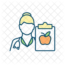 Physician nutrition specialist  Icon