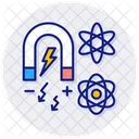 Physics Education Magnet Icon
