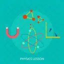 Physics Lesson Education Icon